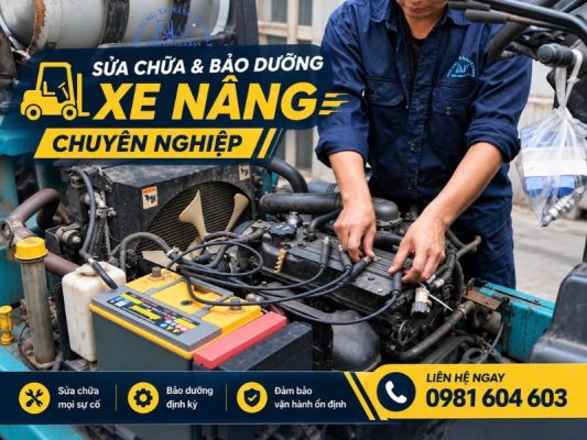 Bảo dưỡng xe nâng uy tín giá tốt toàn quốc