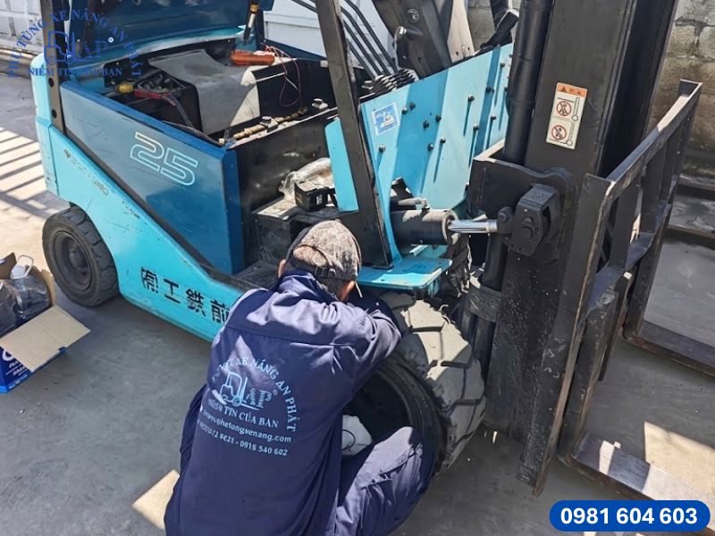 Sửa chữa - Bảo dưỡng xe nâng định kỳ tận nơi chuyên nghiệp