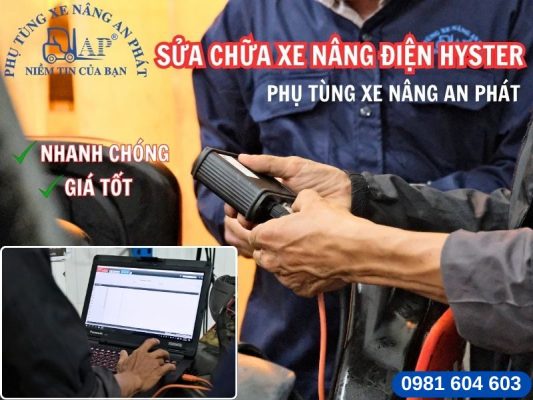 Chẩn đoán nhanh - Sửa chữa xe nâng điện Hyster