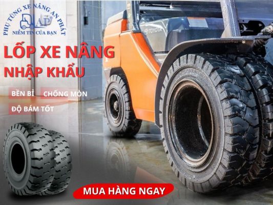 Mua lốp xe nâng nhập khẩu - Ghé ngay An Phát