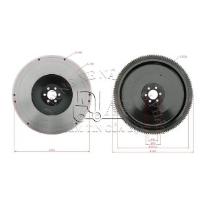 Bánh đà xe nâng Toyota 4Y/ 6-8FG10-30 MTM 13405-23020-71