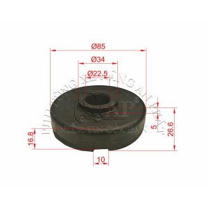 Cao su chân hộp số xe Nissan J01, J02 11220-01H00