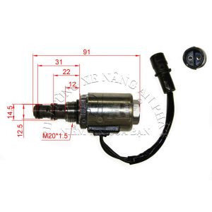 Van điện từ hộp số xe nâng Doosan G20-30E3/ E5/ P3/ PS3, D20-30S3, D15-30S5 A218933