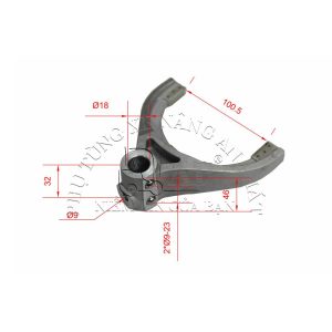 Càng cua số xe nâng Komatsu FD10-30-16/ -17, FG10-30-16/ -17 3EB-14-51050