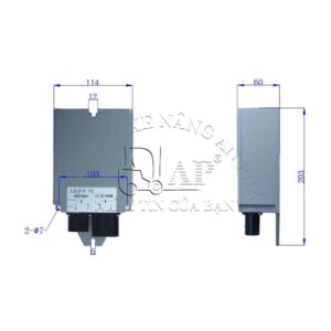 Bộ biến đổi điện áp 1 chiều xe nâng Linde 336-02/ 03 7917401115