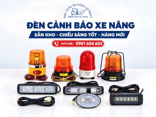 Đèn cảnh báo xe nâng sẵn kho giá tốt toàn quốc