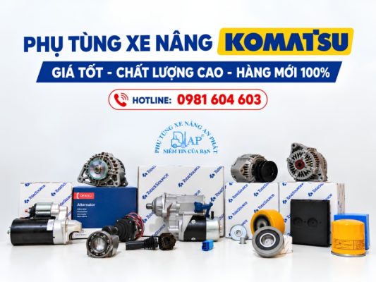 Phụ tùng xe nâng Komatsu nhập khẩu tận gốc